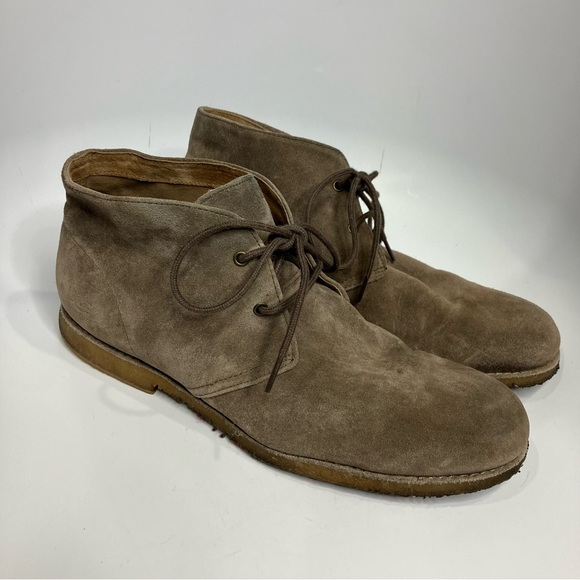 UGG Leighton taupe lace up chukka boots men’s size 13 waterproof business casual - Picture 1 of 11